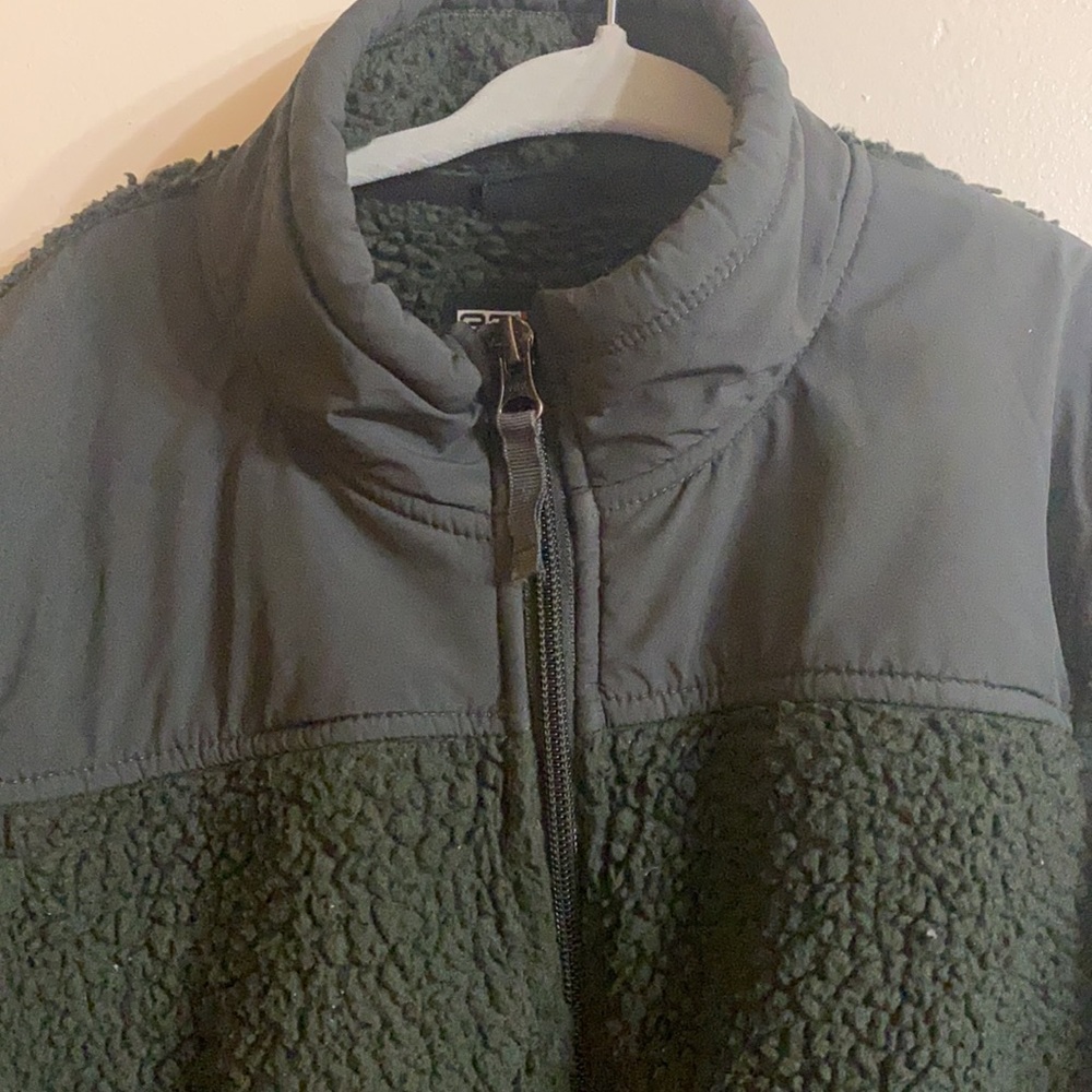 SOLD.  Boy Jacket, size M 10/12, Green
